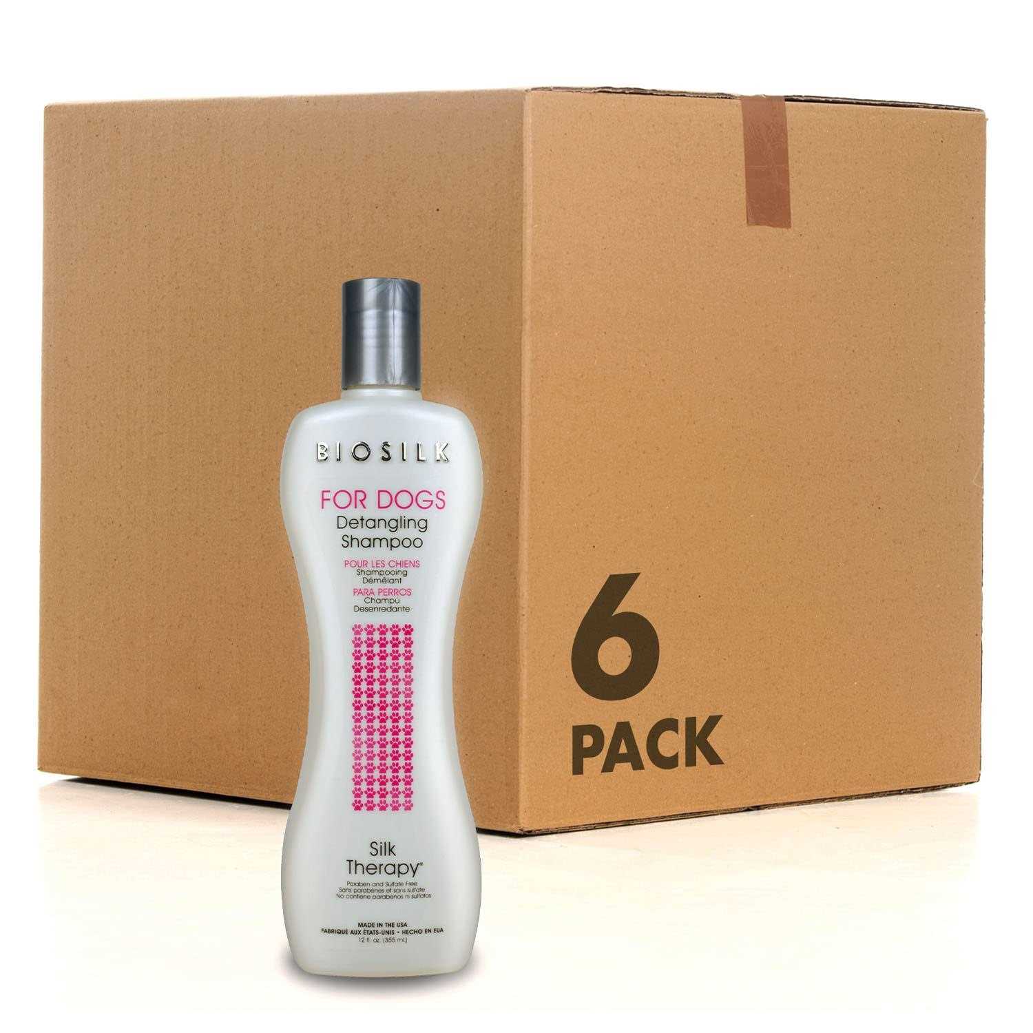 Biosilk for Dogs Silk Therapy Detangling Dog Shampoo - Healthber