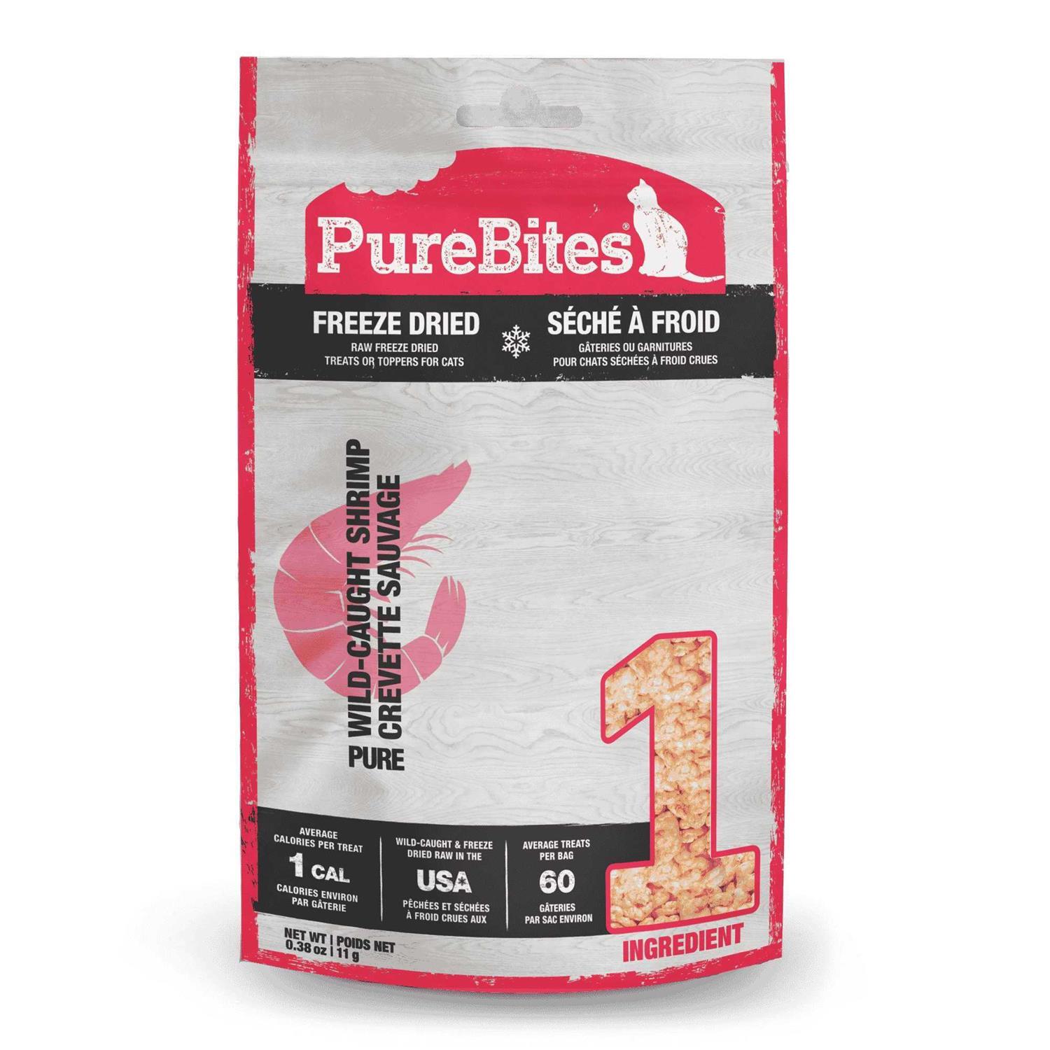 PureBites Freeze Dried Shrimp Cat Treats - Healthber