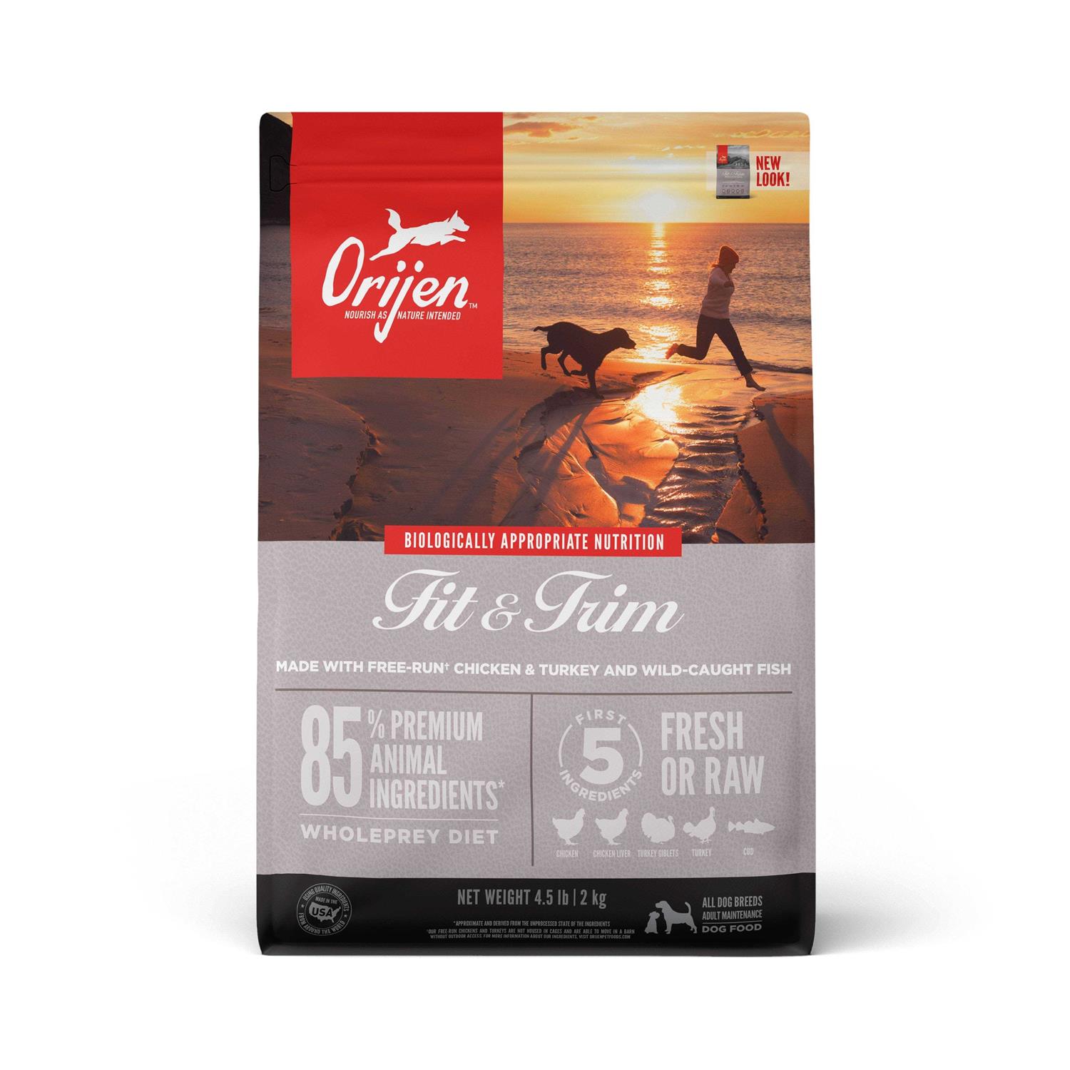 Orijen Fit & Trim Dry Dog Food - Healthber