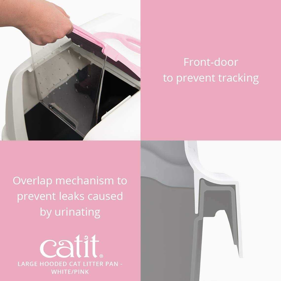 Catit Hooded Cat Pan - Healthber