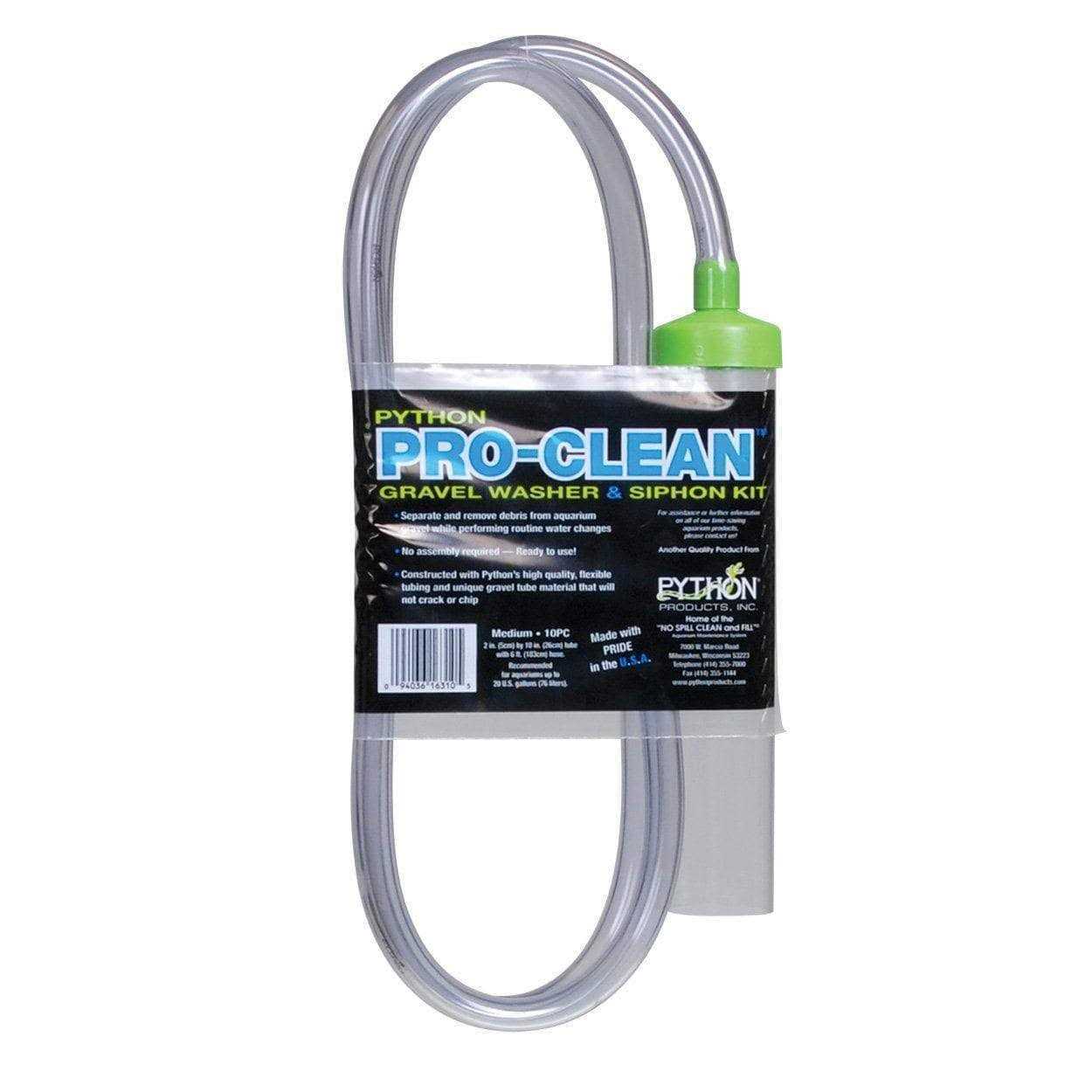 Python Pro-Clean Gravel Washer Siphon Kit - Healthber