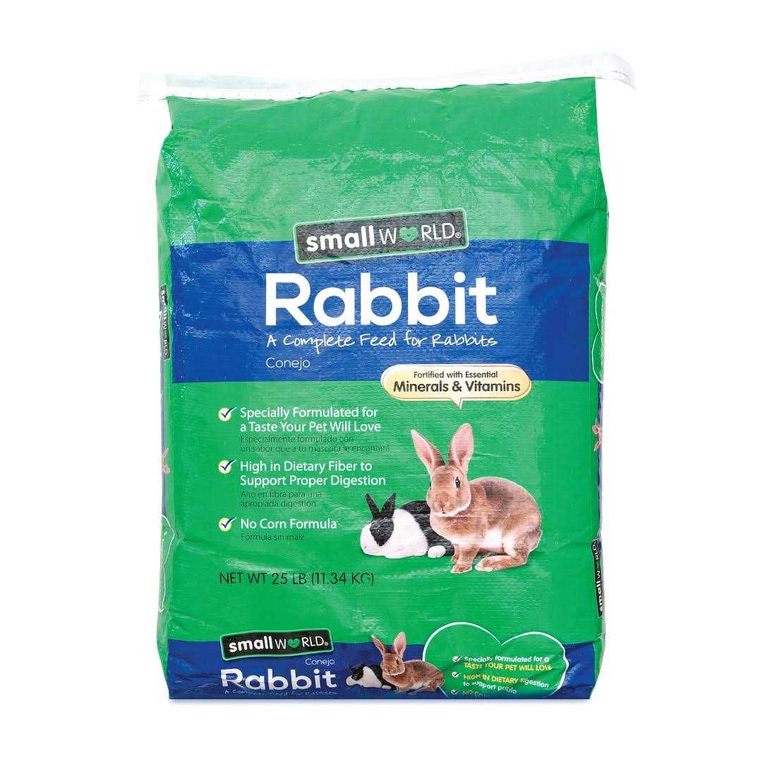 Small World Complete Rabbit Feed with Vitamins and Minerals - Healthber