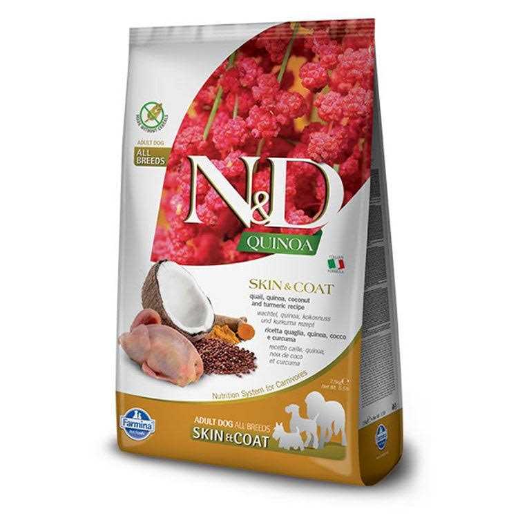 Farmina N&D Quinoa Skin & Coat Quail Dog Food - Healthber