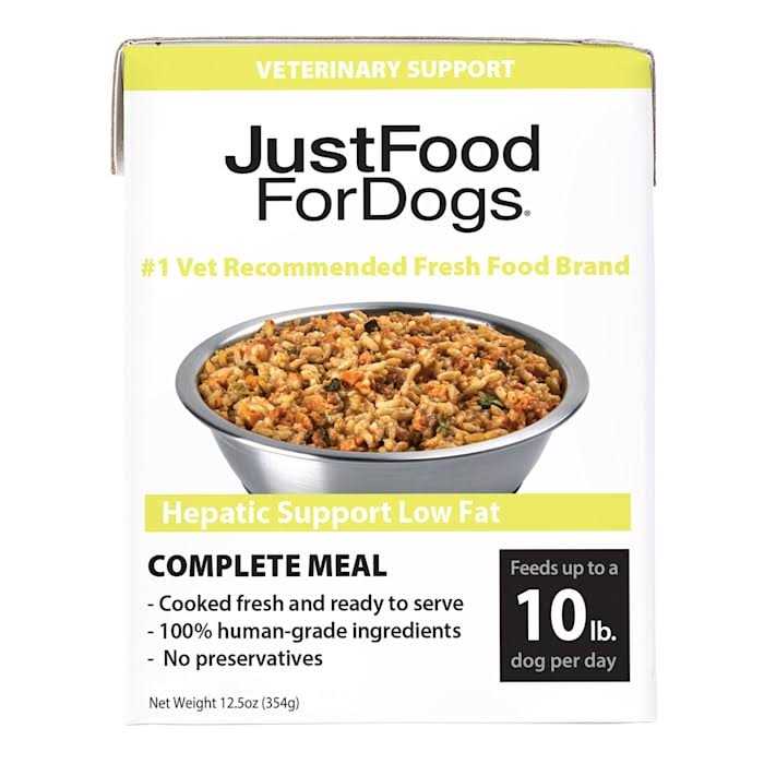 JustFoodForDogs Pantry Fresh Hepatic Support Low Fat Wet Dog Food - Healthber