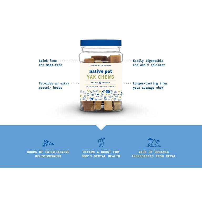 Native Pet Yak Chews - Healthber