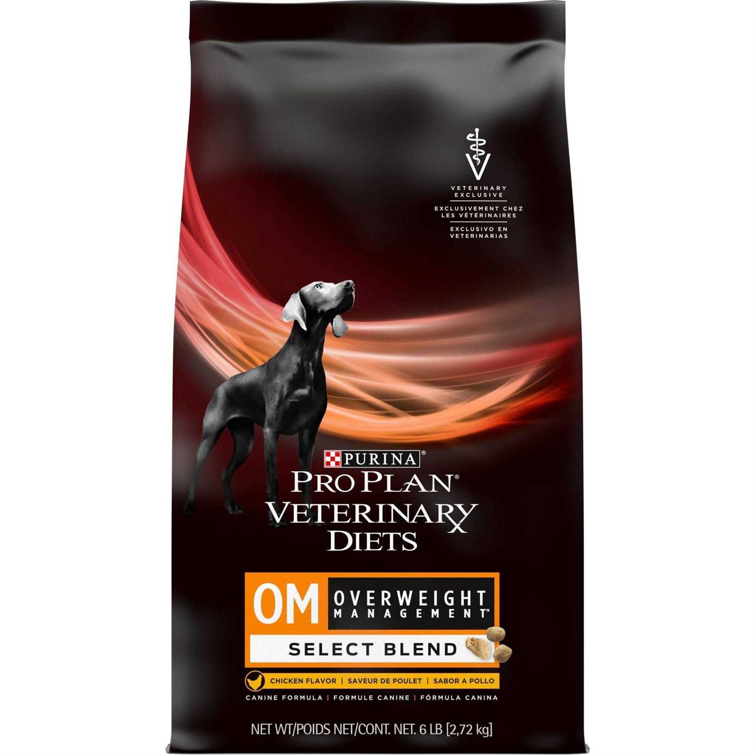 Purina Pro Plan Veterinary Diets OM Select Blend Overweight Management Dry Dog Food - Healthber