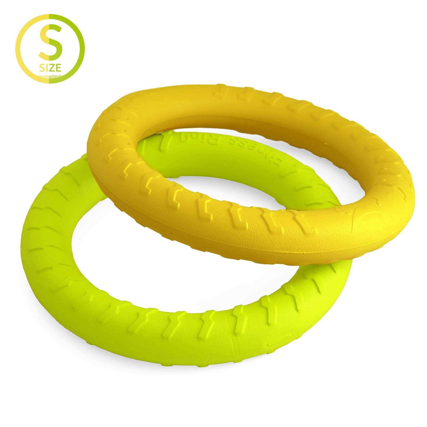 PetSpy Dog Training Ring for Outdoor Fitness Floatable Pulling Toy and Flying Disc Interactive Play Tool for Small Medium - Healthber