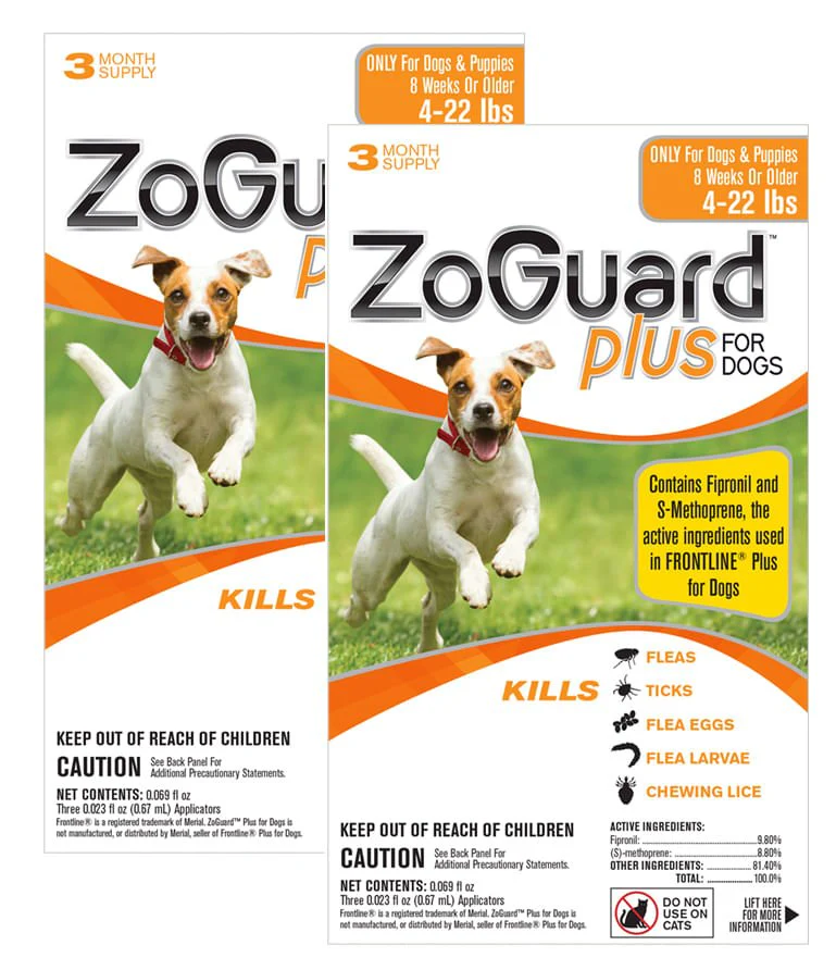 ZoGuard Plus for Dogs, 6 pack - Healthber