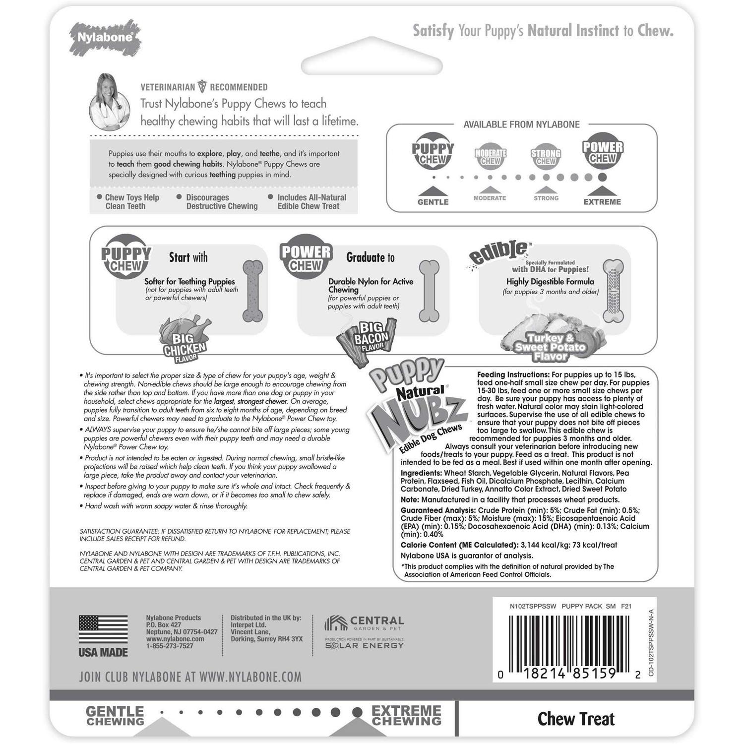 Nylabone Puppy Starter Kit - Healthber