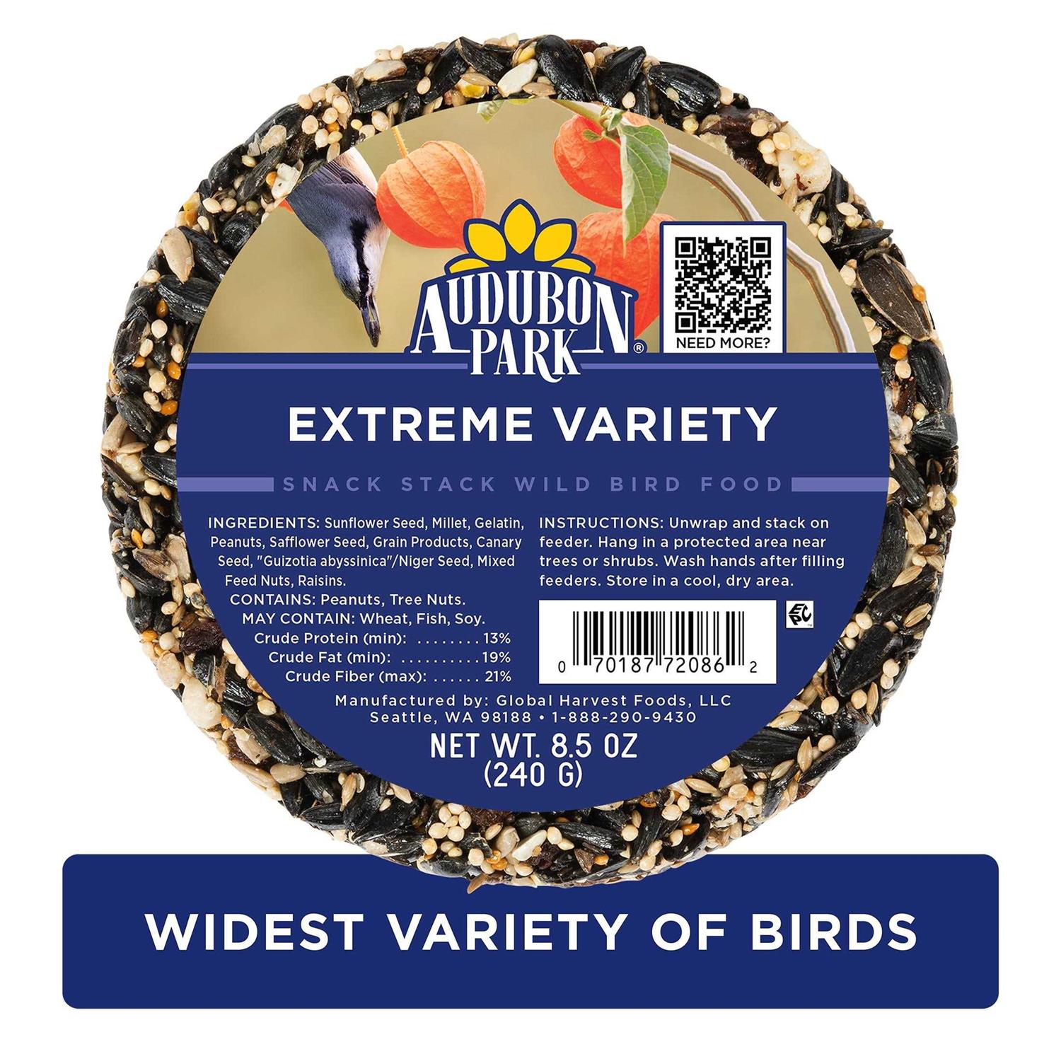 Audubon Park Extreme Snack Stack Wild Bird Food - Healthber