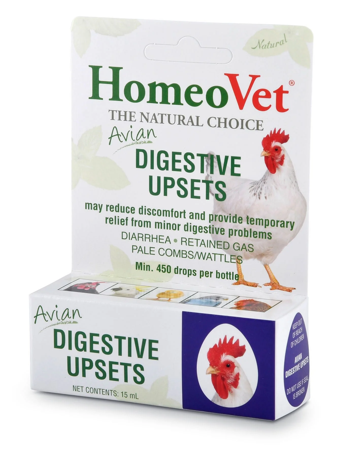 HomeoVet Avian Digestive Upsets, 15 mL - Healthber