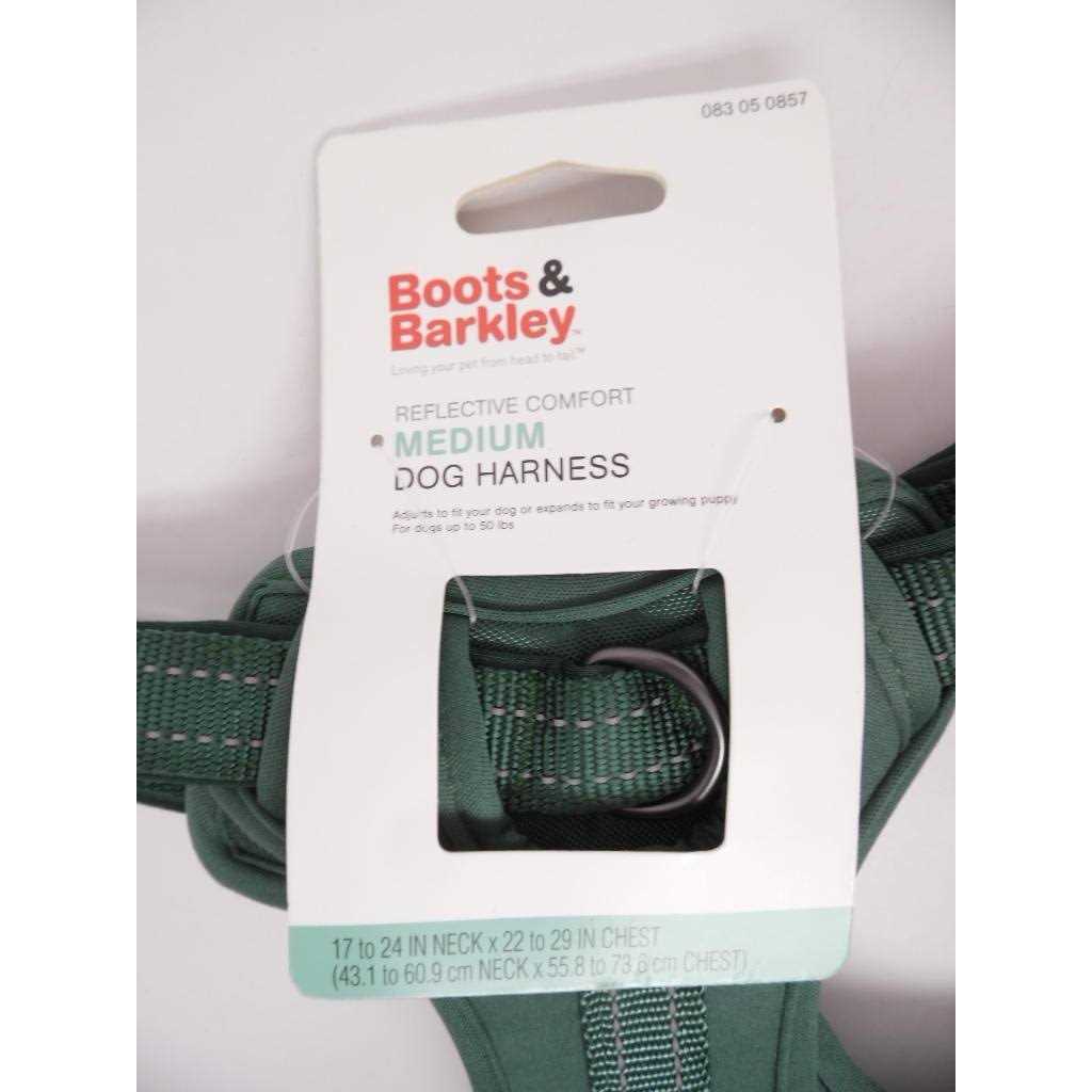 Boots & Barkley Reflective Comfort Dog Harness - Healthber