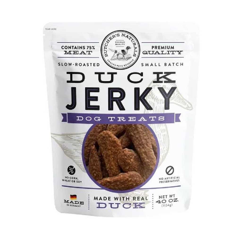 Butcher’s Naturals Duck Jerky Dog Treats - Healthber