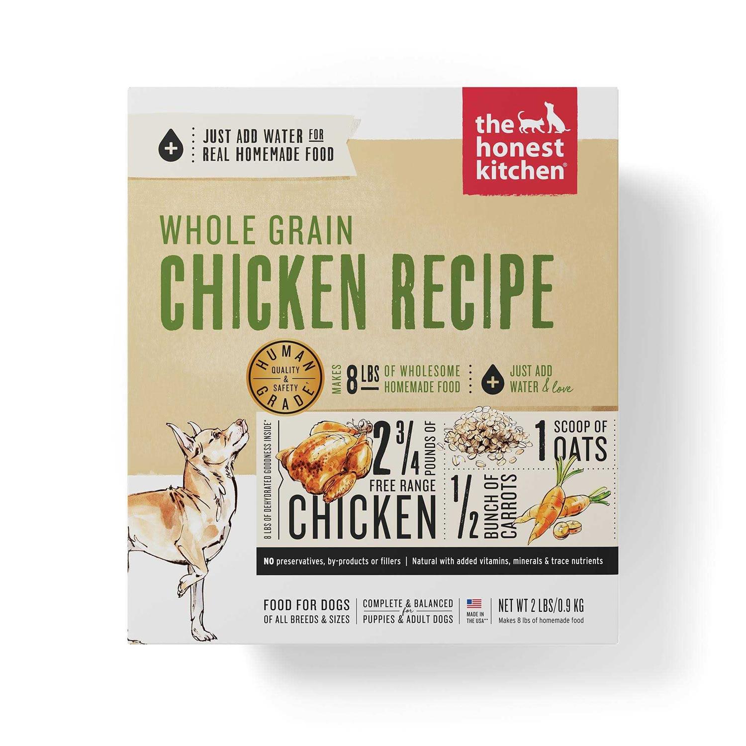 The Honest Kitchen Dehydrated Whole Grain Chicken Dog Food - Healthber