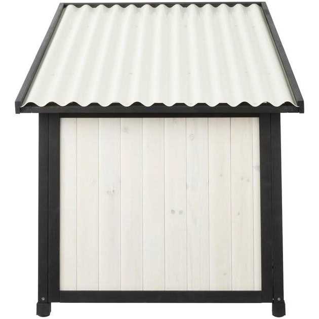 Frisco Modern Wooden Outdoor Dog House - Healthber