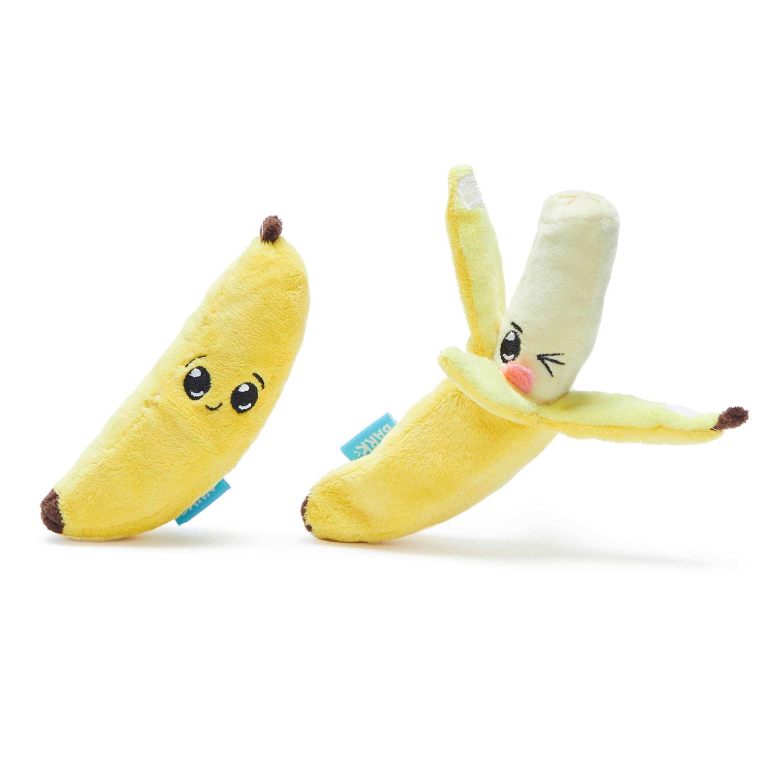 BARK Prudence and Imprudence The Bananas Dog Toy - Healthber