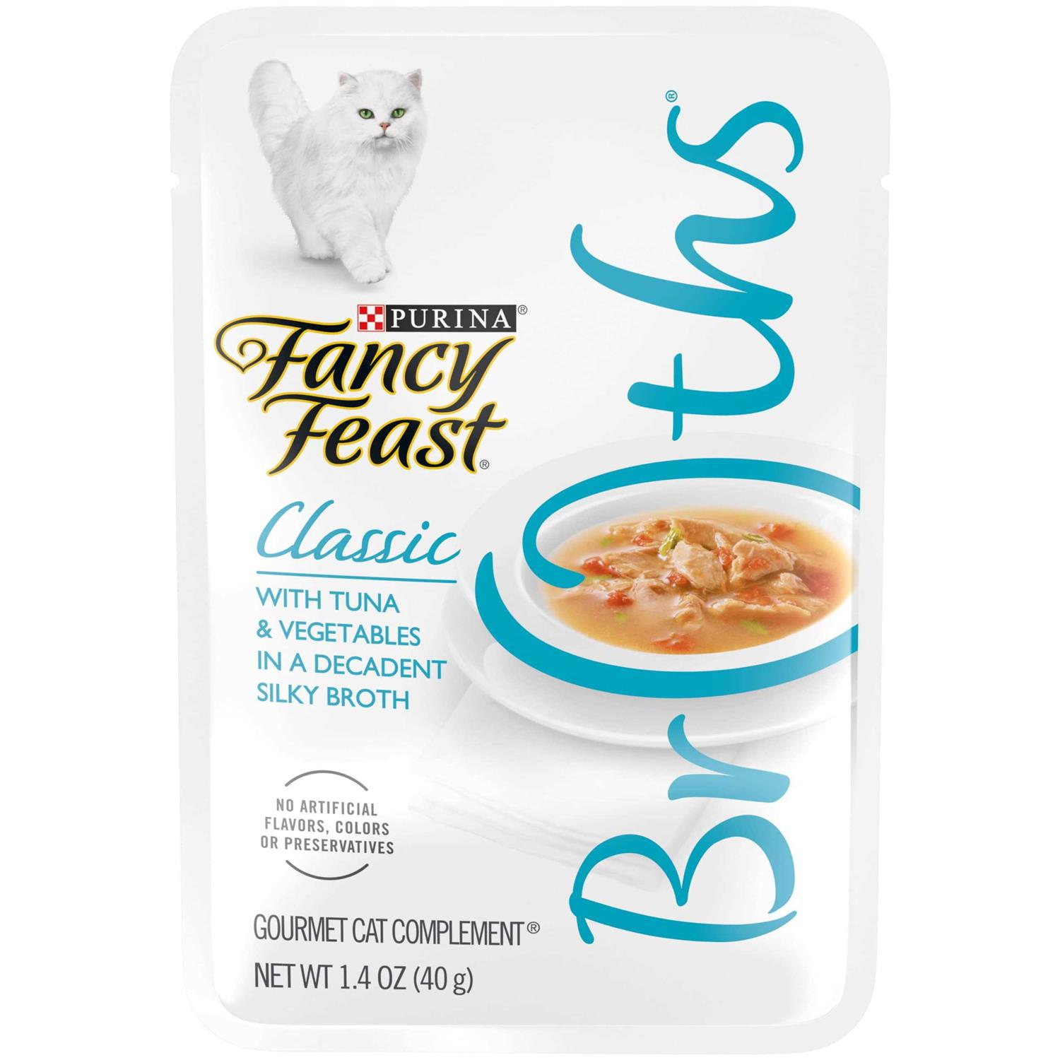 Fancy Feast Broths Cat - Healthber