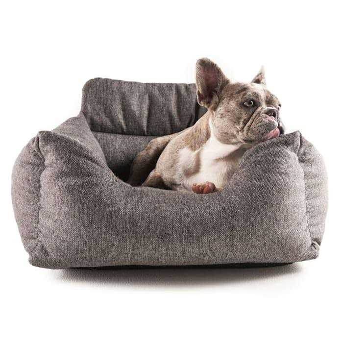 Paw PupProtector Memory Foam Dog Car Bed Gray Seat - Healthber