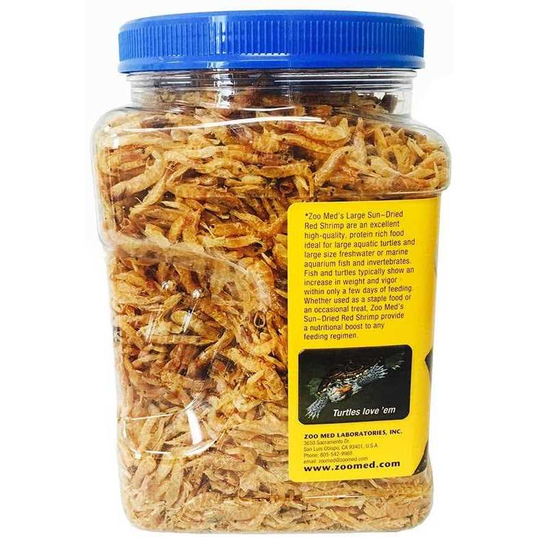 Zoo Med Large Sun-Dried Red Shrimp - Healthber