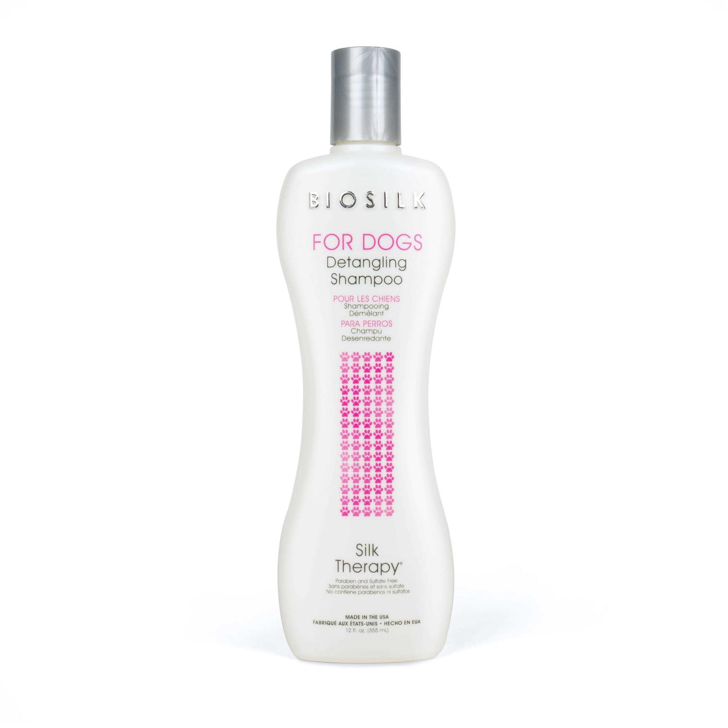 Biosilk for Dogs Silk Therapy Detangling Dog Shampoo - Healthber