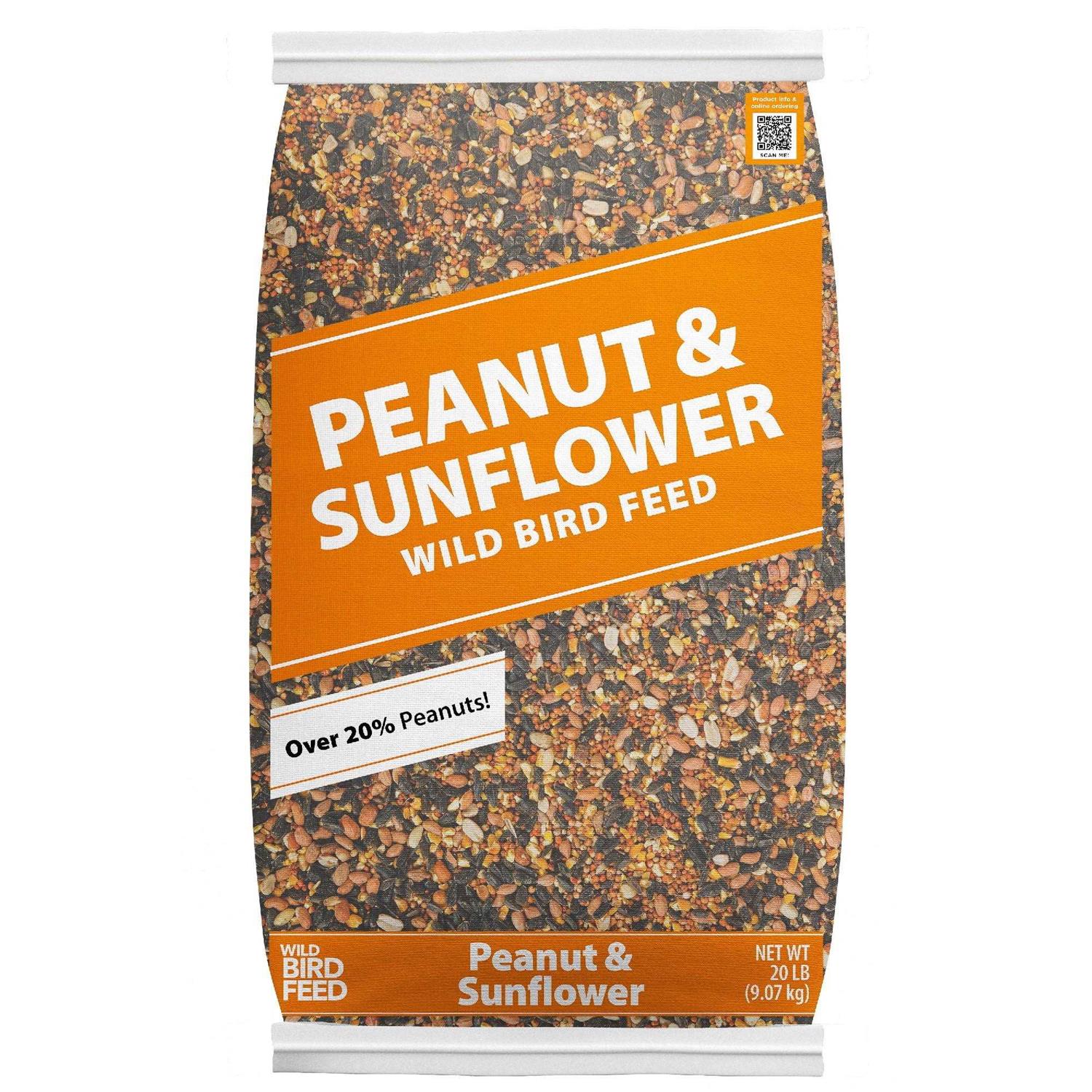 Global Harvest Food Audubon Peanut & Sunflower Wild Bird Feed - Healthber