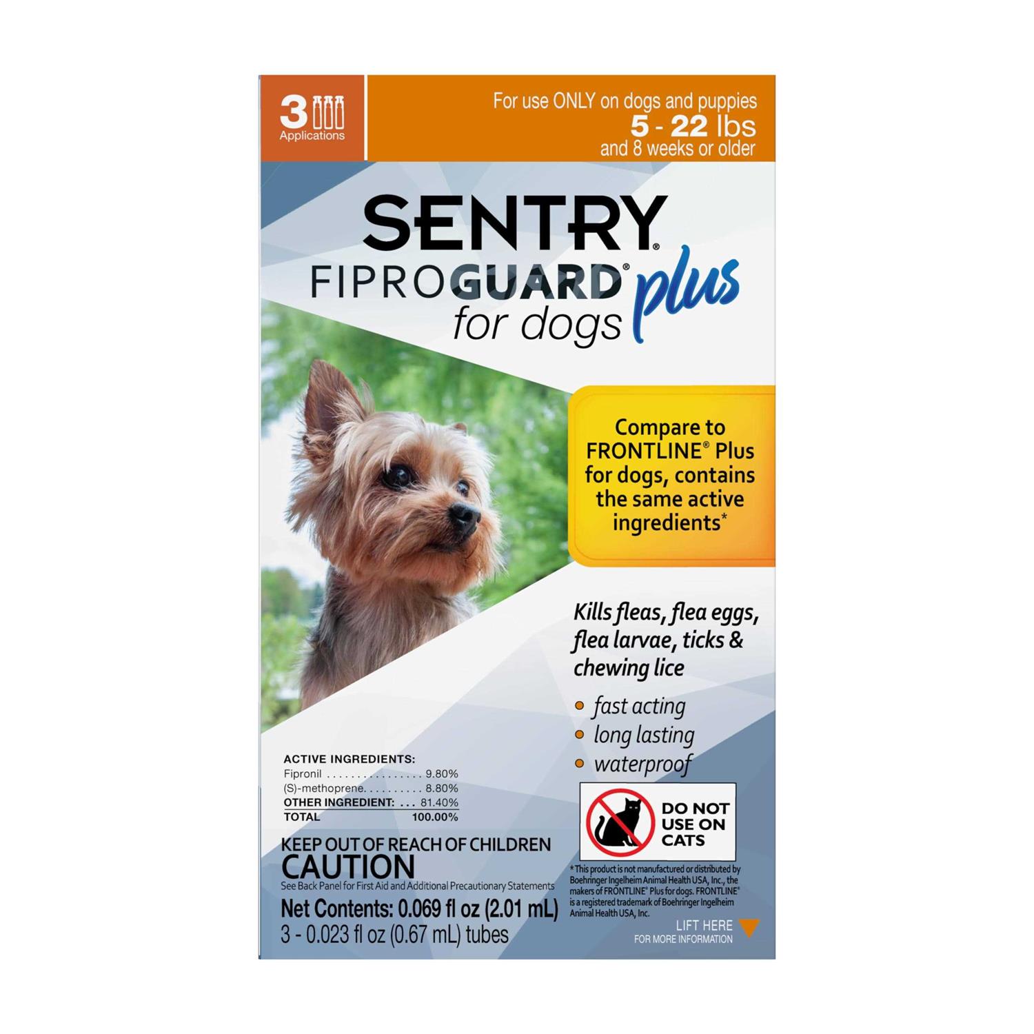 Sentry Fiproguard Plus for Dogs - Healthber
