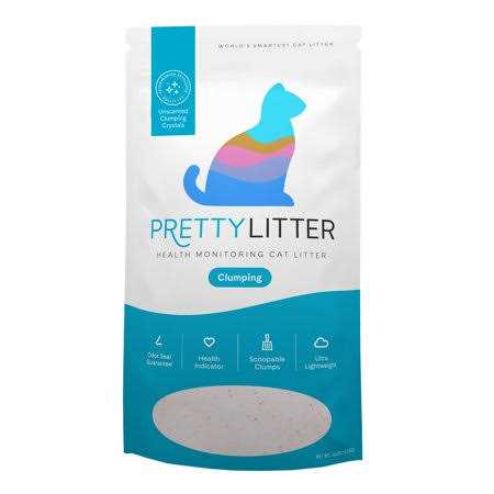 Clumping Prettylitter Health Monitoring Cat Litter - Healthber