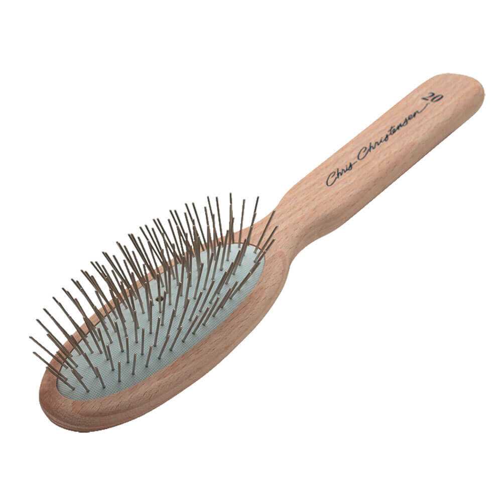 Chris Christensen Oval Pin Dog Brush, Original Series - Healthber