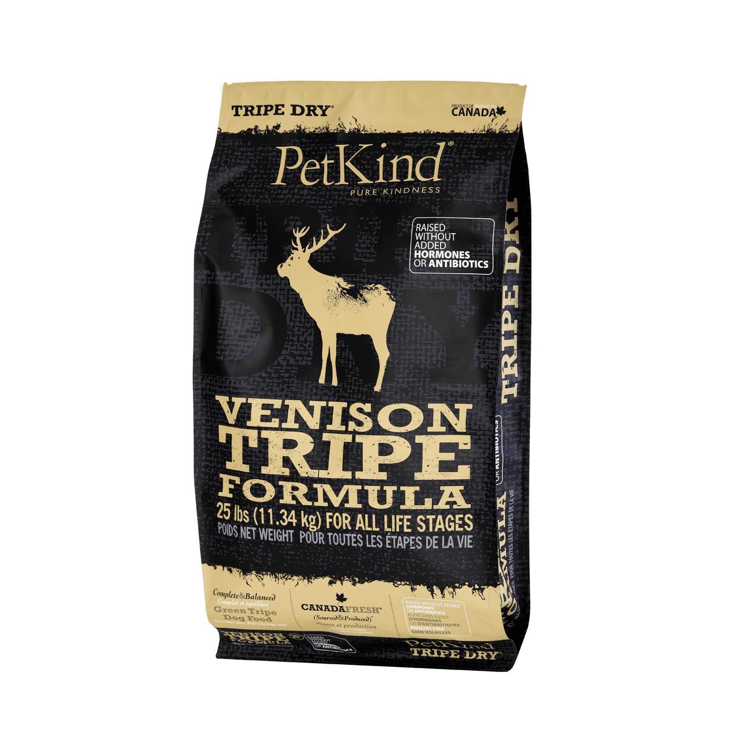 PetKind Tripe Dry Grain-Free Venison Tripe Formula Dry Dog Food - Healthber
