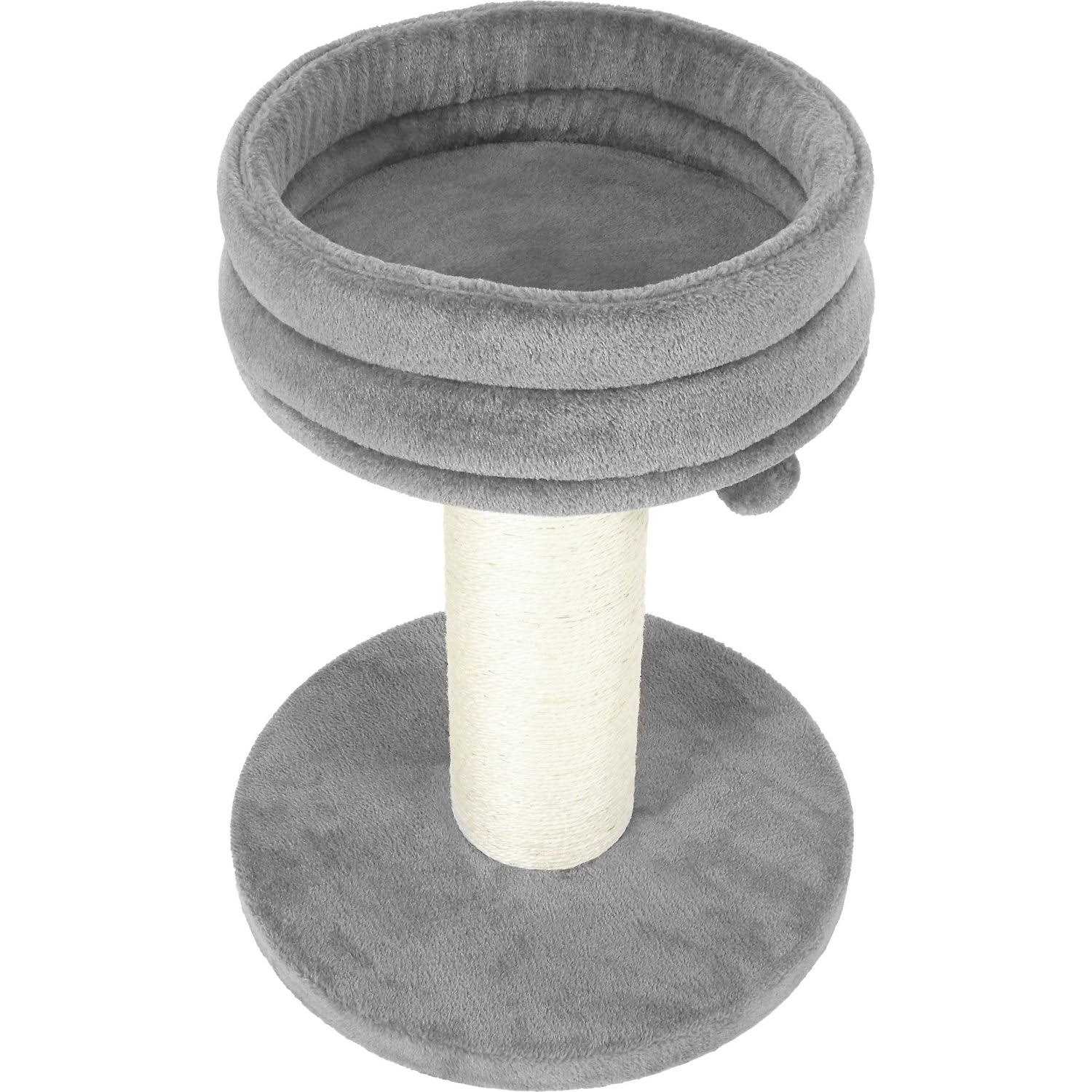 Frisco 24.8-in Heavy Duty Faux Fur Cat Tree - Healthber