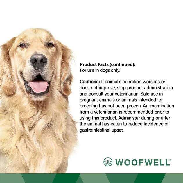 WoofWell Golden Retrievers Health Support Bacon Flavored Soft Chews Dog Supplement - Healthber