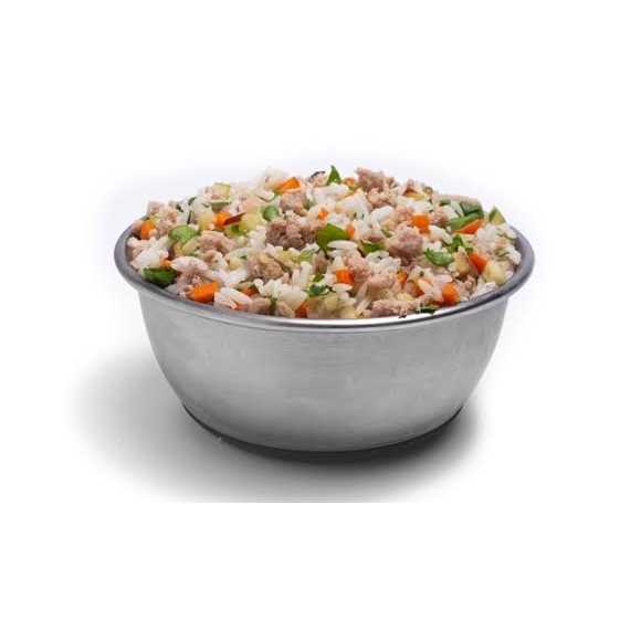 JustFoodForDogs Daily Diets Chicken & White Rice Frozen Dog Food - Healthber