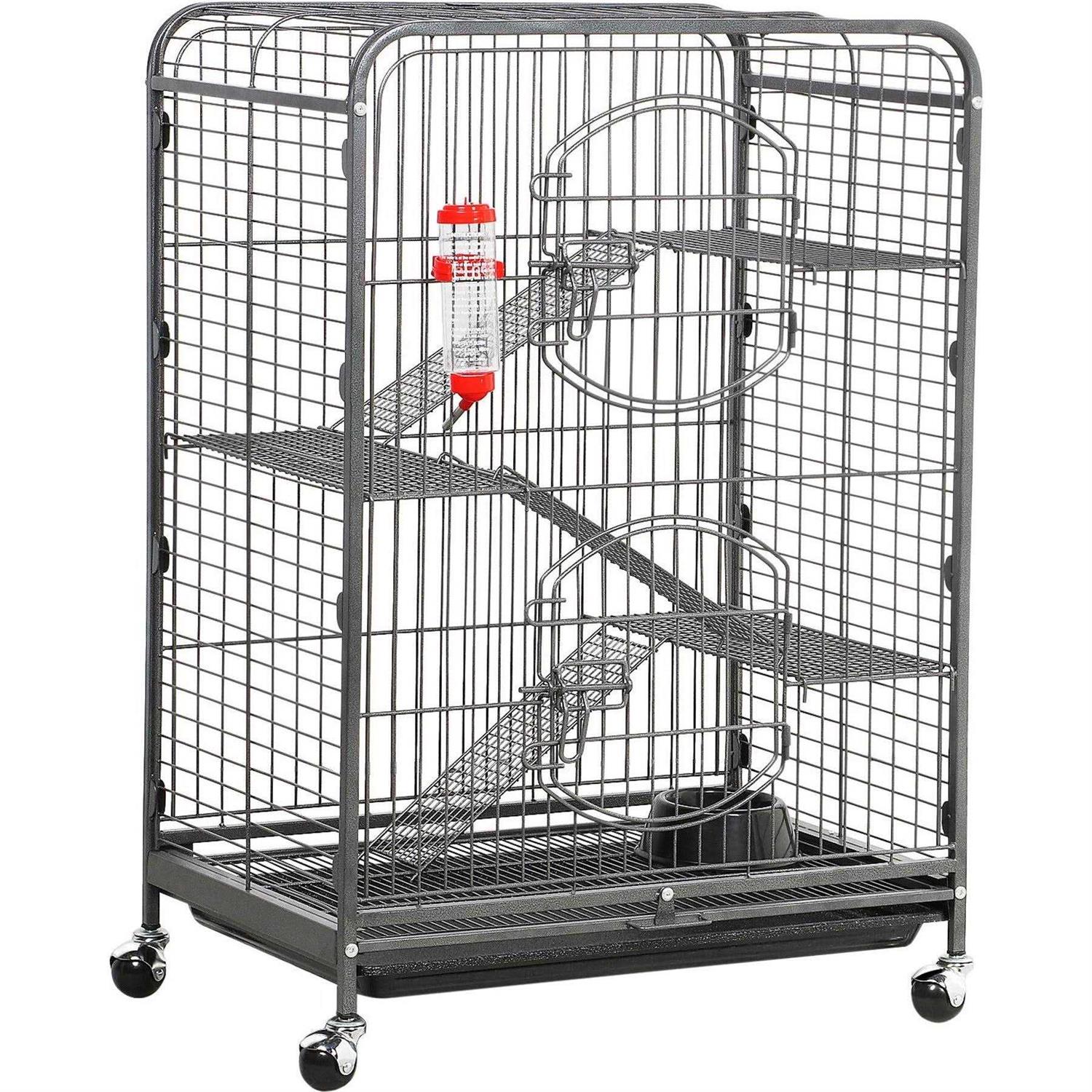 Yaheetech 37-in Small Animal Pet Cage - Healthber