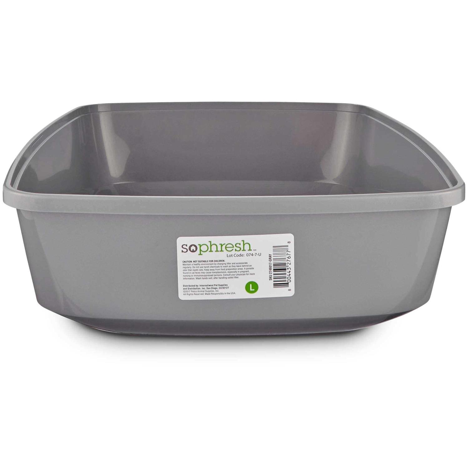 So Phresh Open Cat Litter Box - Healthber
