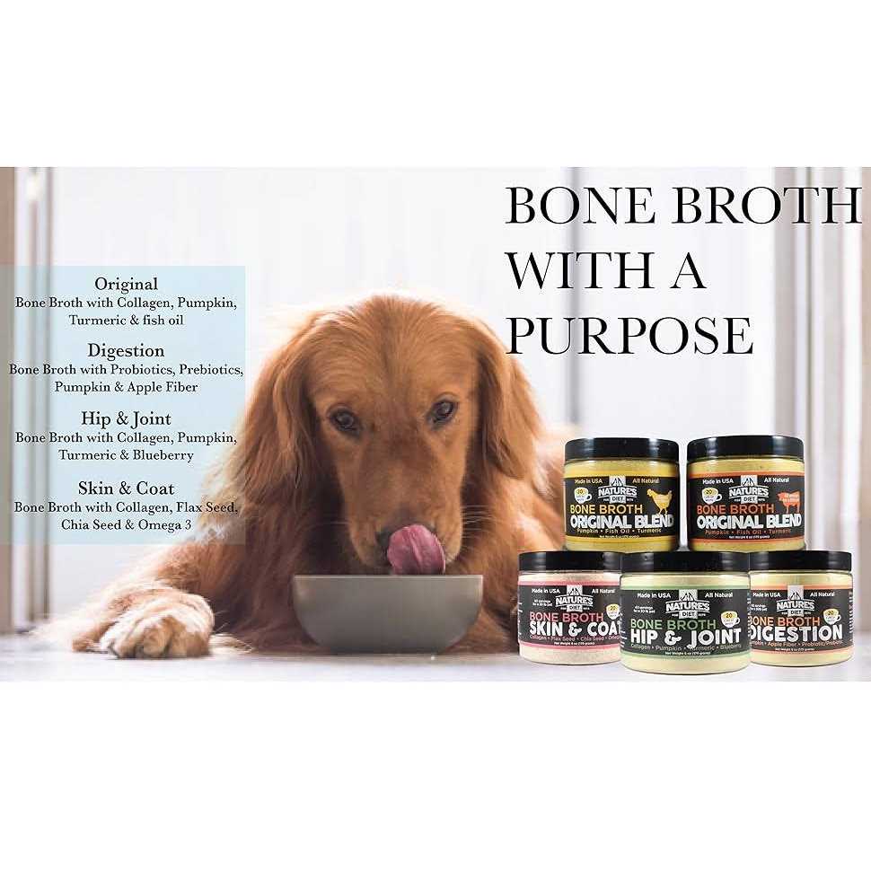 Nature’s Diet Pet Bone Broth Protein Powder - Healthber