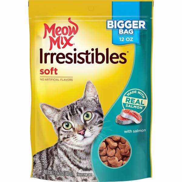 Meow Mix Irresistibles Cat Treats Soft - Healthber