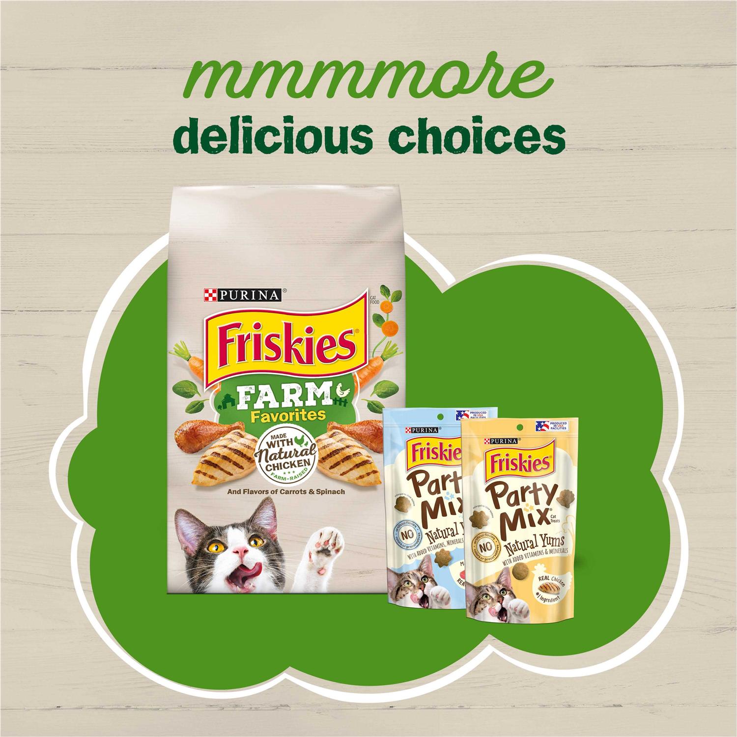 Purina Friskies Farm Favorites Pate Wet Cat Food Chicken - Healthber