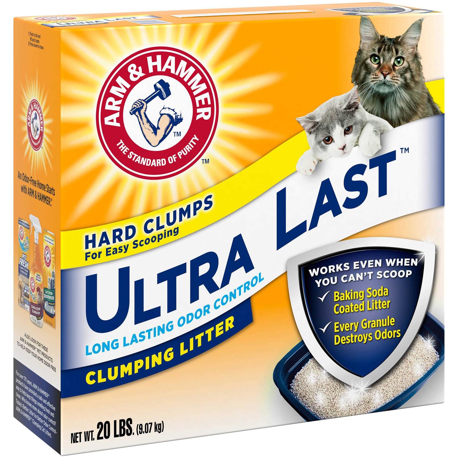 Arm & Hammer Ultra Last Clumping Litter - Healthber
