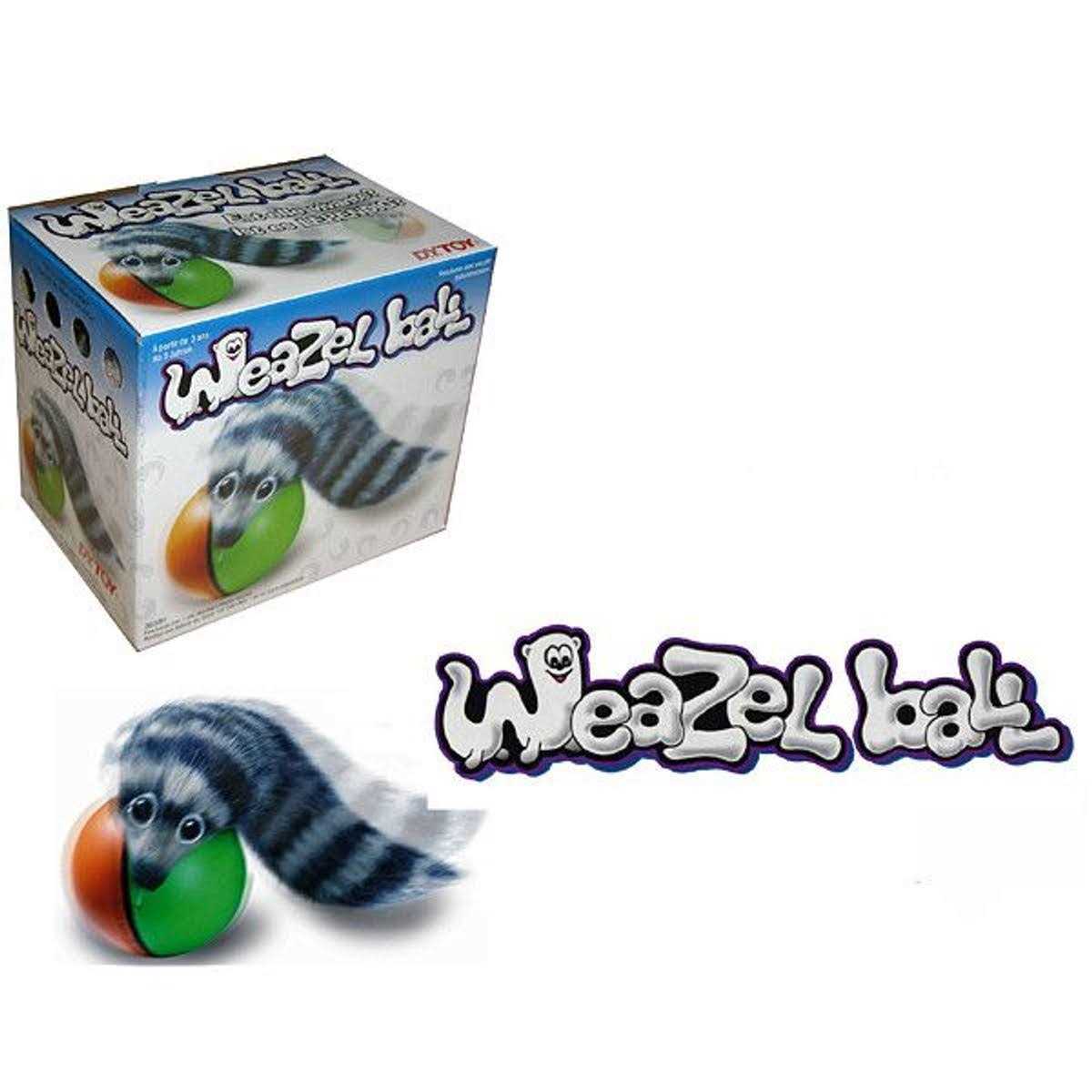 D.Y. Toy Weazel Ball Motorized Ball Pet Toy - Healthber