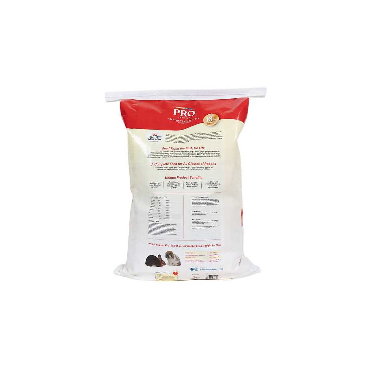 Manna Pro Feed For Rabbits 2424103 - Healthber