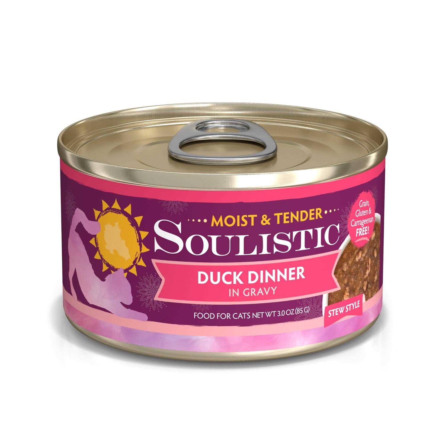 Soulistic Moist & Tender Dinner in Gravy Wet Cat Food - Healthber