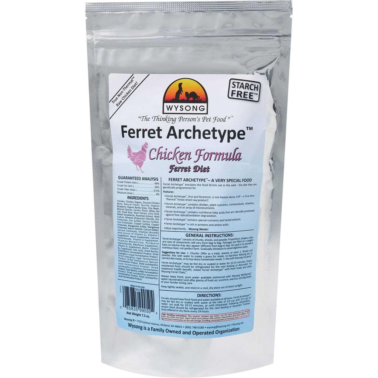 Wysong Ferret Archetype Formula - Healthber