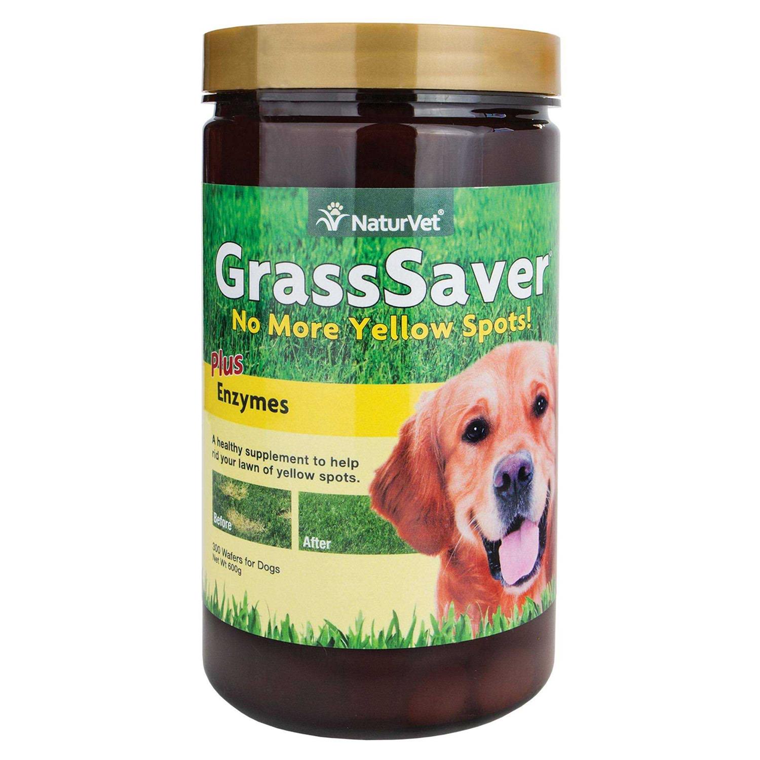 NaturVet GrassSaver Wafers - Healthber