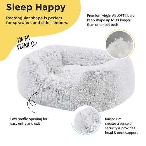 Best Friends by Sheri Soothe & Snooze Lounge Rectangular Dog Bed - Healthber