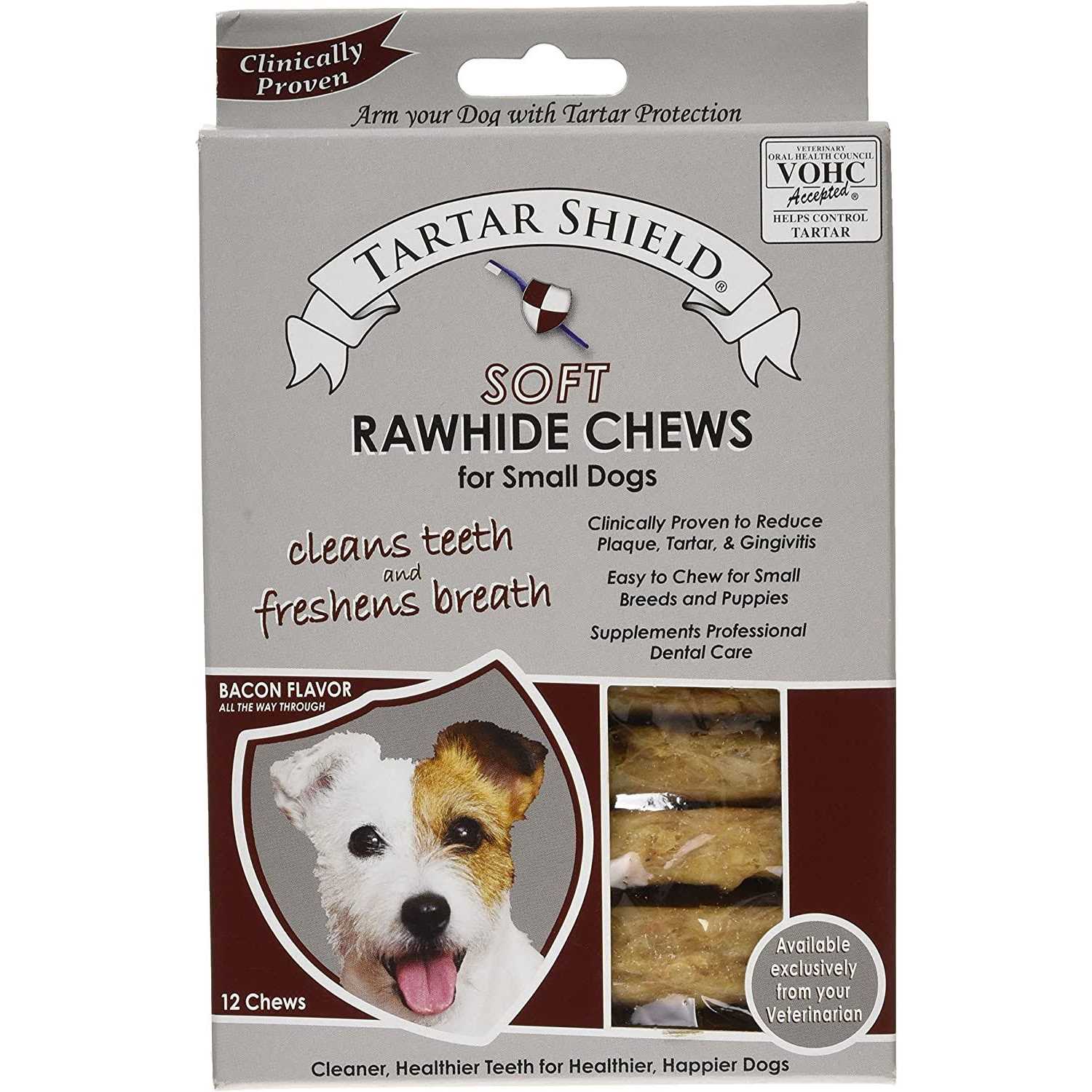 Tartar Shield Soft Rawhide Chews Dogs - Healthber