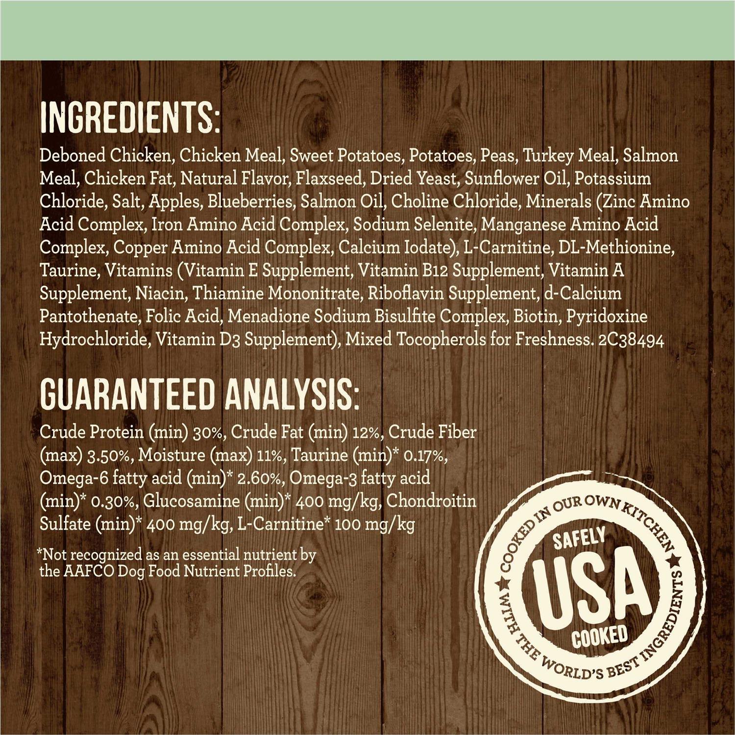 Merrick Grain Free Real Chicken Sweet Potato Recipe Senior Dry Dog Food - Healthber