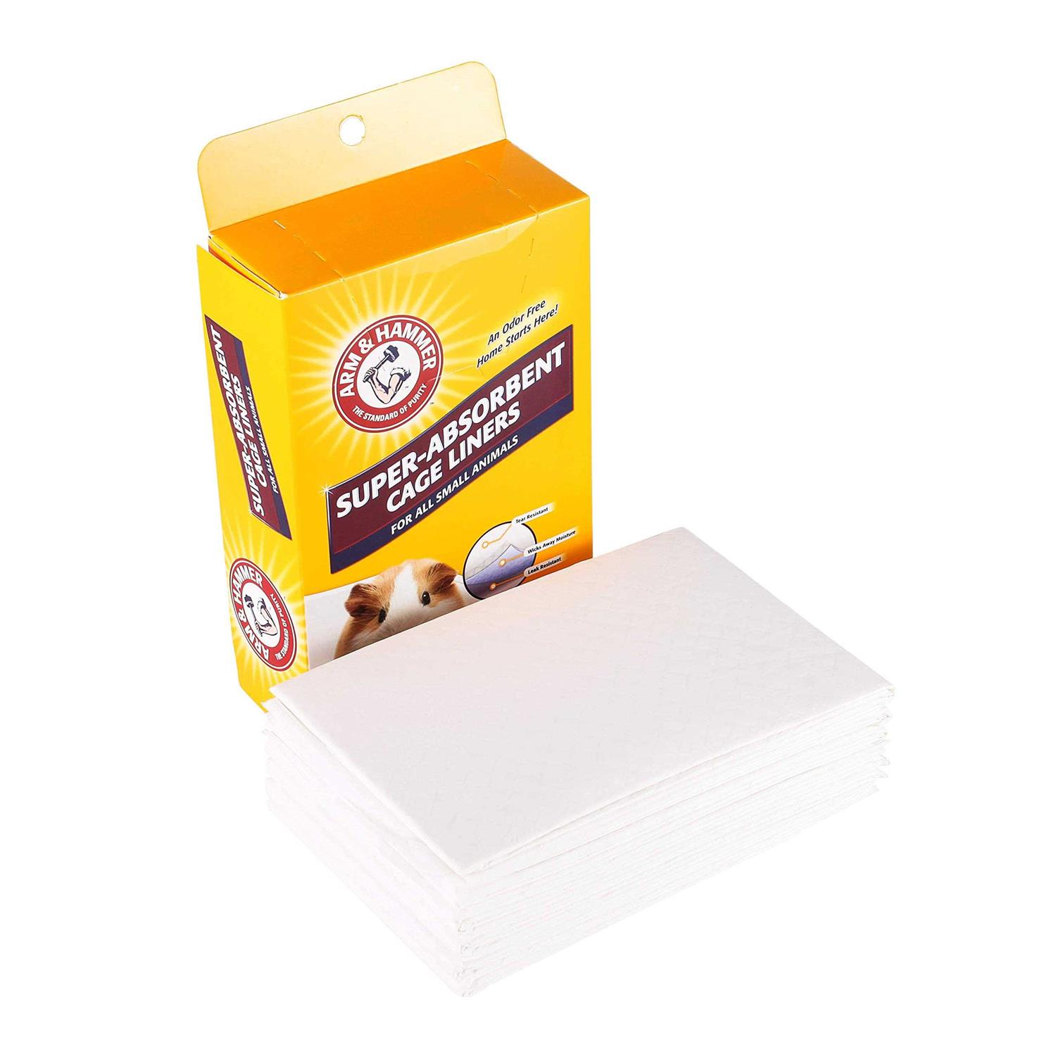 Arm & Hammer for Pets Super Absorbent Cage Liners for Guinea Pigs - Healthber