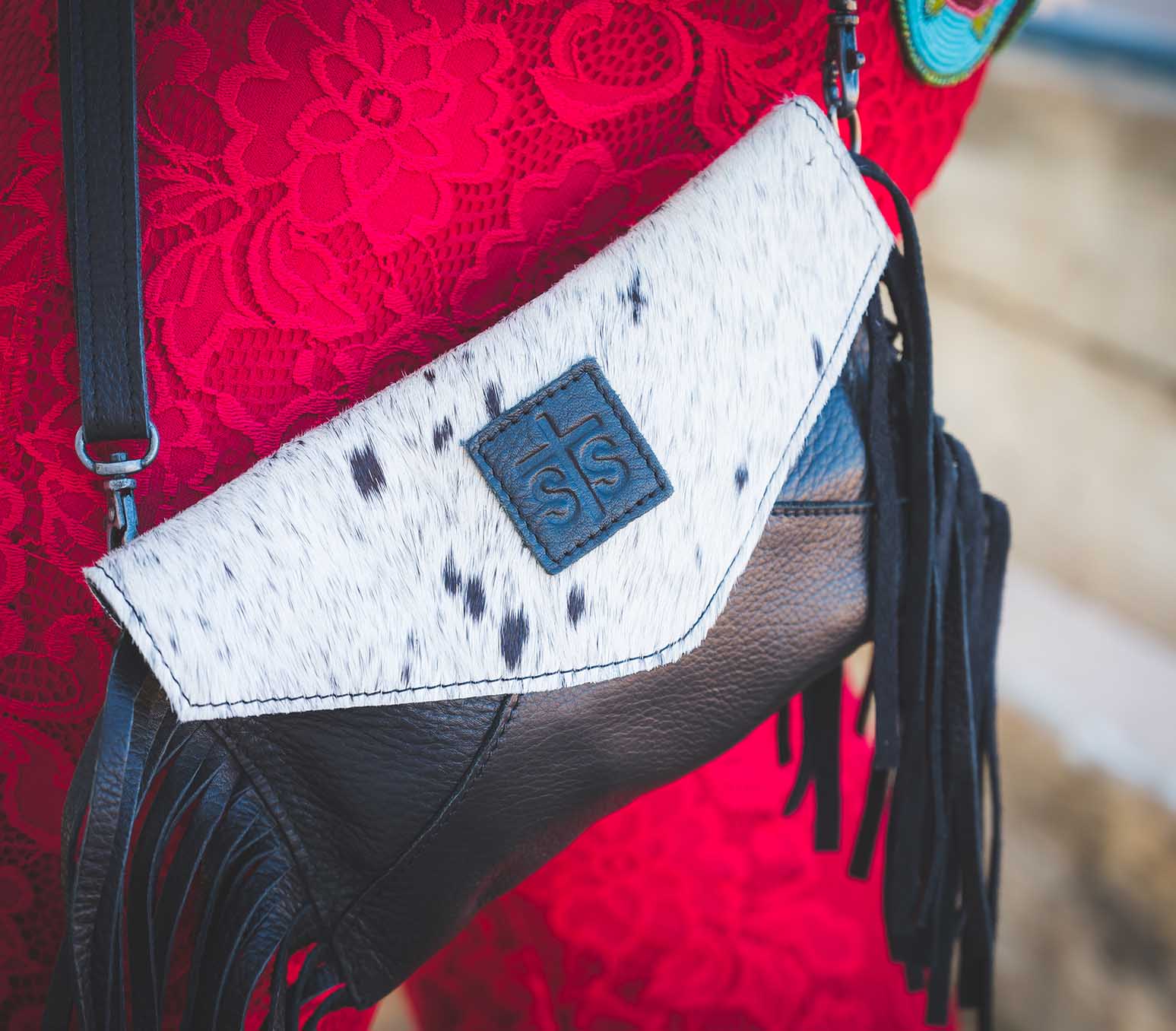 STS Cowhide Envelope Crossbody - Healthber