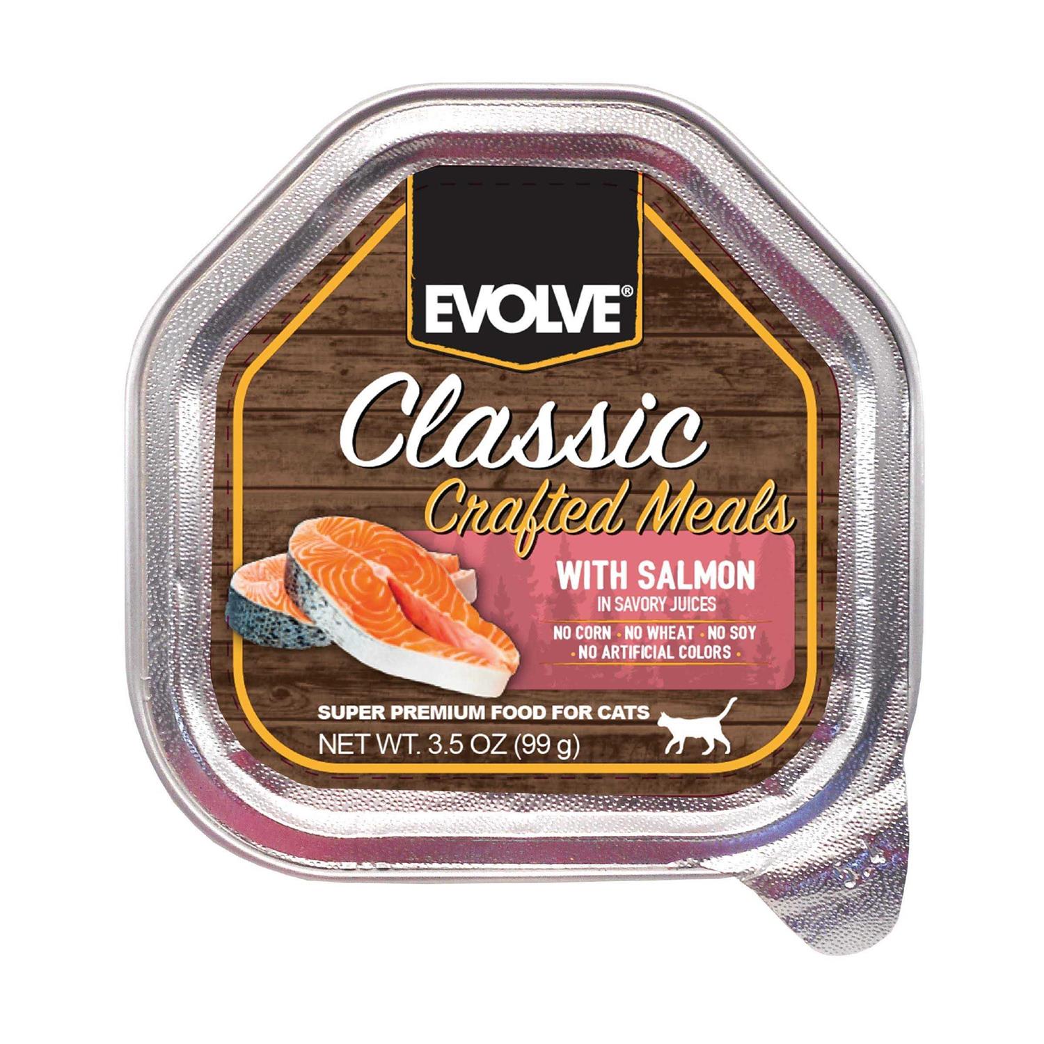 Evolve Classic Crafted Meals Liver Recipe Wet Cat Food - Healthber