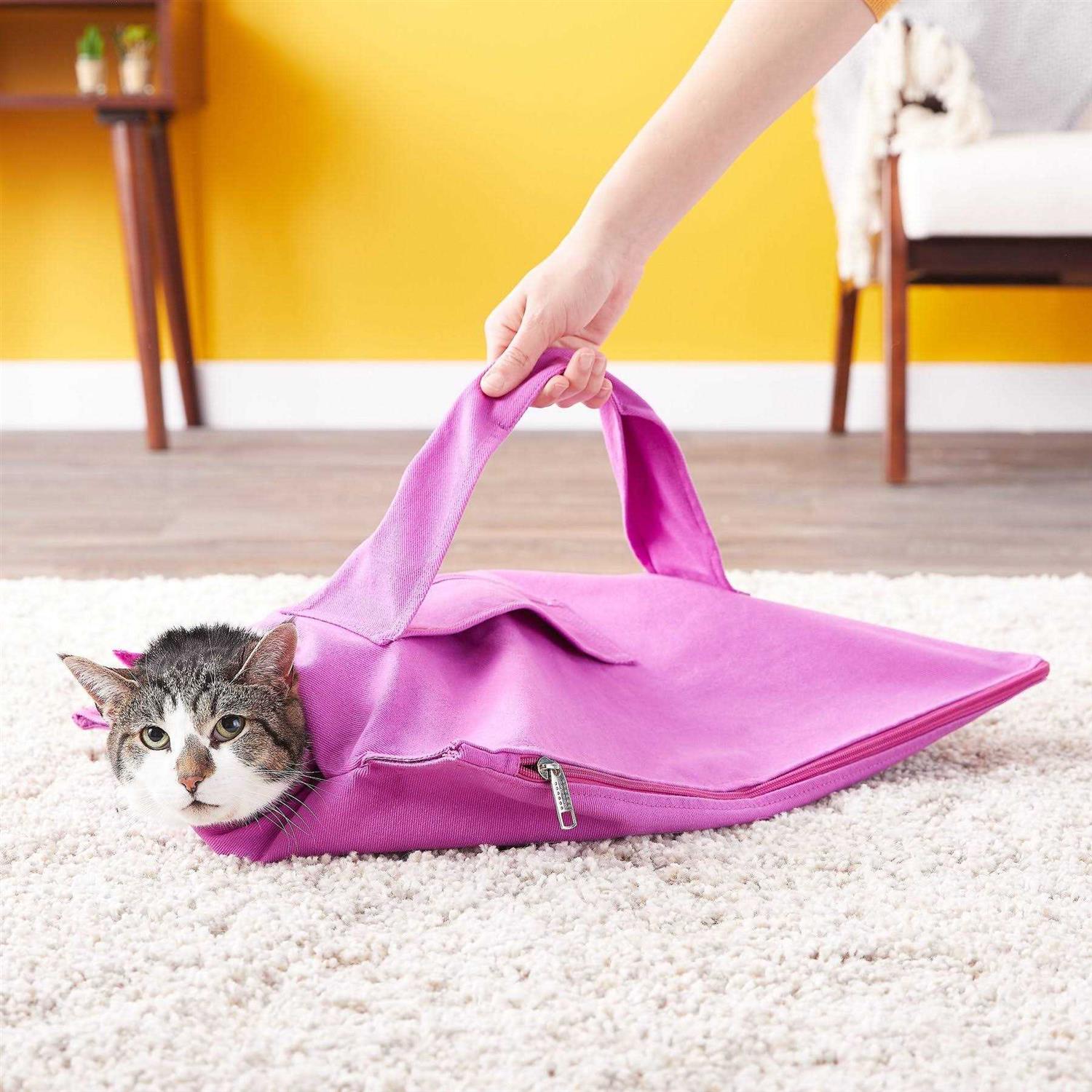 Cat-in-the-Bag Cozy Comfort Carrier - Healthber
